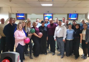 Турнир по боулингу среди членов первичной профсоюзной организации администрации СЭЗ «Гомель-Ратон»