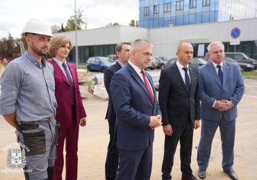 Председатель Гомельского облисполкома Иван Крупко посетил площадку научно-технологического парка «Коралл»