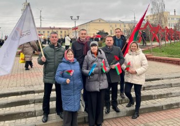 82-я годовщина освобождения города Гомеля от немецко-фашистских захватчиков