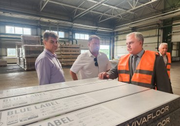 Ещё одной точкой в маршруте рабочей группы СЭЗ по Речице стал участок ОАО «Гомельдрев»