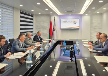Глава администрации СЭЗ «Гомель-Ратон» Владимир Привалов встретился с представителями бизнес-кругов Республики Казахстан