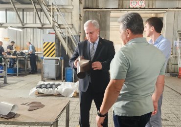 Визит рабочей группы администрации СЭЗ «Гомель-Ратон» состоялся на ООО «Гронда Систем»